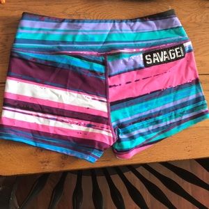 Savage Barbell Foxy shorts size medium